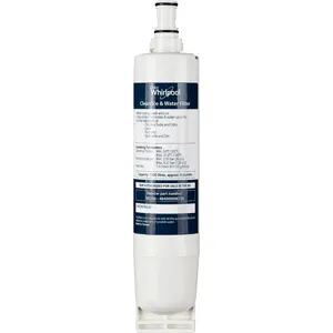 Filtro agua para nevera compatible SBS002,484000008726,481281729632,SBS003,481281719243,481281728986 para BAUKNECHT KSN 7071
